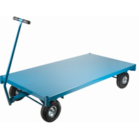 KLETON MD193 Platform Trucks - Ergonomic Platform Wagon Trucks, 36" W x 72" L, 1000 lbs. Capacity
