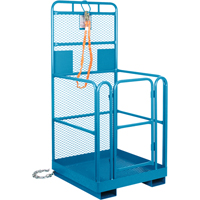 KLETON MD444 Nacelle &eacute;l&eacute;vatrice pour travail en hauteur, 36" x 36" x 72" h, Capacit&eacute; de 1000 lb, Acier