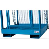KLETON MD444 Nacelle &eacute;l&eacute;vatrice pour travail en hauteur, 36" x 36" x 72" h, Capacit&eacute; de 1000 lb, Acier