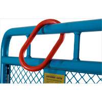 KLETON MD444 Nacelle &eacute;l&eacute;vatrice pour travail en hauteur, 36" x 36" x 72" h, Capacit&eacute; de 1000 lb, Acier