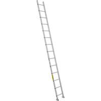 Featherlite 4114 Industrial Heavy-Duty Straight Ladders, 14', Aluminum, 300 lbs., CSA Grade 1A