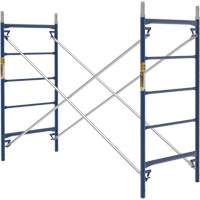 Metaltech M-MFS6030120 Scaffolding, Steel Frame, 30" D x 60" H