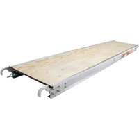 Work Platforms - Plywood Deck, Wood, 7' L x 19" W  MF754 | TENAQUIP