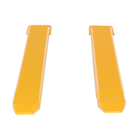 Vestil FE-5-48 Fork Extensions, 48" L x 7-3/8" W, For Fork Width of 5"