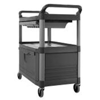 Rubbermaid FG409400GRAY Chariot pour &eacute;quipement, 40-5/8" x 37-7/8" x 20", Capacit&eacute; 300 lb