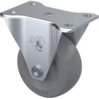 Algood R0803-A17D-UG General Purpose Caster, Rigid, 2" (51 mm), Urethane, 85 lbs. (38 kg.)