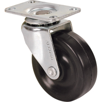 Algood R0803-A17D-PO General Purpose Caster, Rigid, 2" (51 mm), Polyolefin, 80 lbs. (36 kg.)