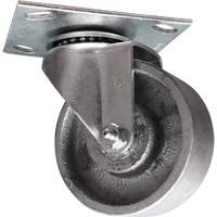 Algood S5443-A38F-SS-RB Heavy-Duty Caster, Swivel, 4" (101.6 mm), Steel, 600 lbs. (272 kg.)