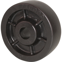 Roulettes robustes EMaxx à cheville, Pivotant avec frein, 4" (101,6 mm), Plastique/nylon, 750 lb (340 kg)  MH515 | TENAQUIP