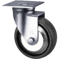 Darcor 31-405-PU Roulette robuste, Pivotant, 5" (127 mm), Ur&eacute;thane, 1000 lb (453,6 kg)