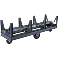 Bar Cradle Truck, 96" L x 28" W x 29" H, 10000 lbs. Capacity, Phenolic Wheels  MH023 | TENAQUIP