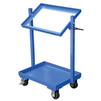 Vestil TSCT-2 Stock Cart, Steel, 30-11/16" W x 19-1/4" D, 2 Shelves, 200 lbs. Capacity