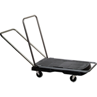 Rubbermaid FG440100BLA Triple Trolleys, 32-1/2" L x 20-1/2" W, 500 lbs. Cap., Rubber Wheels