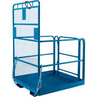 KLETON MH800 Nacelle &eacute;l&eacute;vatrice pour travail en hauteur, 48" x 48" x 72" h, Capacit&eacute; de 1000 lb, Acier