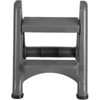 Folding Step Stool, 2 Steps, 19-1/2" x 20-1/2" x 22-3/4" High  MH866 | TENAQUIP