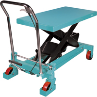 KLETON MJ524 Table &eacute;l&eacute;vatrice robuste &agrave; ciseaux hydraulique, 40" lo x 20-1/8" la, Acier, Capacit&eacute; 2200 lb