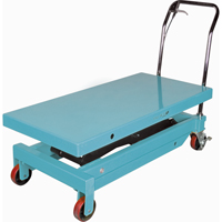 KLETON MJ526 Table &eacute;l&eacute;vatrice robuste &agrave; ciseaux hydraulique, 48" lo x 24" la, Acier, Capacit&eacute; 1545 lb