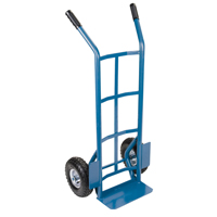 KLETON MK731 Heavy-Duty Hand Truck, Dual Handle, Steel, 46" Height, 800 lbs. Capacity