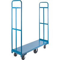 KLETON MK971 Chariot &agrave; plateforme U-Boat, 60" lo x 18" la x Capacit&eacute; 1500 lb, Roues en Caoutchouc
