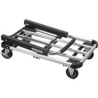 Foldable Platform Trucks, Aluminum, 300 lbs., 28" L x 16" W, 32" High MK990 | TENAQUIP