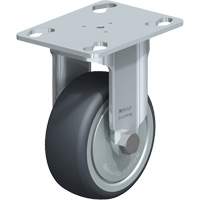 Blickle BKPA-TPA 80KF Roulette, Fixe, 3-1/8" (79,5 mm), Caoutchouc thermoplastique, 130 lb (59 kg)