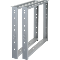 KLETON ML268 &eacute;tabli - Pieds, Acier, 28" p x 32" h, Paire