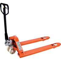 KLETON ML372 Heavy-Duty Manual Pallet Truck, Steel, 48" L x 27" W, 5500 lbs. Capacity