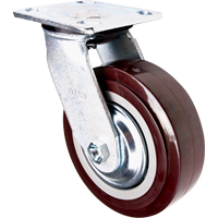 KLETON ML399 Roulette, Pivotant, 6" (152,4 mm), Polyur&eacute;thane, 850 lb (385 kg)
