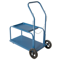 Mini-MIG Welding Cart, Rubber Wheels, 18" W x 36" L Base, 1000 lbs. ML419 | TENAQUIP