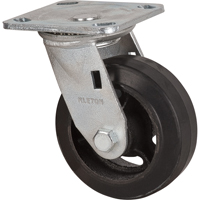KLETON ML846 Roulette moul&eacute;, Pivotant, 5" (127 mm), Caoutchouc, 440 lb (199 kg)
