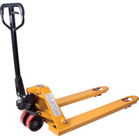 Hydraulic Pallet Trucks, Steel, 42" L x 20-1/2" W, 5500 lbs. Capacity ML967 | TENAQUIP