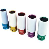 JET 610341 Jeu de douilles Mag Wheel, 6 Mcx, Chocs, Prise de 1/2", Profond