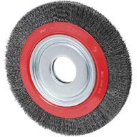 JET 550166 Crimped Wire Wheel, 12" Dia., 0.014" Fill, 2" Arbor