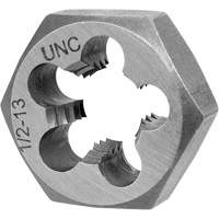 JET 530726 SAE Hex Die, 1" Dia., 3/8"-16 NC Thread, Alloy Steel