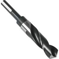 Precision 5999594 1/2" Reduced 3-Flat Shank Drill Bit, 1-5/32", High Speed Steel, 3" Flute, 118° Point