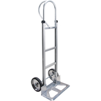 KLETON MN027 Knocked Down Hand Truck, P-Handle Handle, Aluminum, 52-1/8" Height, 500 lbs. Capacity