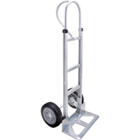 KLETON MN029 Knocked Down Hand Truck, P-Handle Handle, Aluminum, 52-1/8" Height, 500 lbs. Capacity