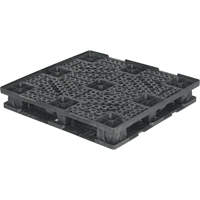 Double Deck Stackable Pallets, 4-Way Entry, 48-7/10" L x 45.7" W x 7-1/2" H MN168 | TENAQUIP