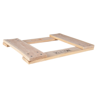 KLETON MN182 Cadre de socle roulant en bois dur, Roues en Non compris, Capacit&eacute; de 900 lb, 18" la x 30" p x 1,5" h