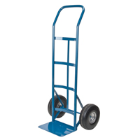 KLETON MN390 All-Welded Hand Truck, Continuous Handle, Steel, 48" Height, 600 lbs. Capacity