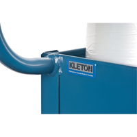 KLETON MN394 Chariots de service &agrave; bordure profonde, 2 Tiers, 24" la x 47" h x 36" p, Capacit&eacute; 1200 lb