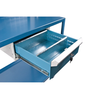 KLETON MN396 Chariots de service mobiles, 2 Tiers, 24" la x 57" h x 40" p, Capacit&eacute; 1200 lb