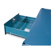 KLETON MN396 Chariots de service mobiles, 2 Tiers, 24" la x 57" h x 40" p, Capacit&eacute; 1200 lb