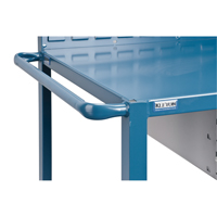 KLETON MN396 Chariots de service mobiles, 2 Tiers, 24" la x 57" h x 40" p, Capacit&eacute; 1200 lb