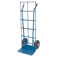 KLETON MN412 Load Retention Hand Truck, Dual Handle, Steel, 53" Height, 600 lbs. Capacity