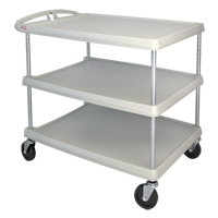 Metropolitan Wire MY2636-35G Chariot utilitaire myCart, 3 tiers, 26" x 36-7/8" x 36", Capacit&eacute; 500 lb