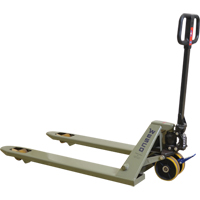 Wesco 272861 Quick Lift Pallet Trucks, Steel, 48" L x 27" W, 5500 lbs. Capacity