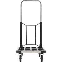 Fold-Up Platform Truck, Stainless Steel, 300 lbs., 28" L x 16" W, 33-1/2" High  MN643 | TENAQUIP