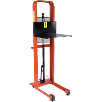 Hydraulic Platform Lift Stacker, Foot Pump Operated, 1000 lbs. Capacity, 80" Max Lift  MN653 | TENAQUIP