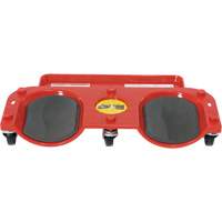 Vestil KNEE-D Rolling Knee Dolly, Plastic, Red, 350 lbs. Capacity